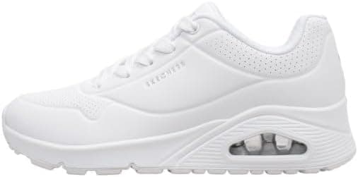 Skechers Femme Uno Stand Air Fashion-sneakers, Blanc 73690, 38 EU