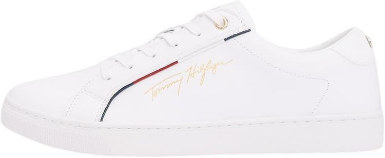 Tommy Hilfiger Baskets Cuvette Femme Tommy Signature Chaussures