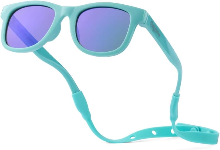 BABY SUNNIES Polarized Toddler Sunglasses for Boys & Girls - Eye Safe Kids Sunglasses - UV Protection - Toddler Sun Glasses