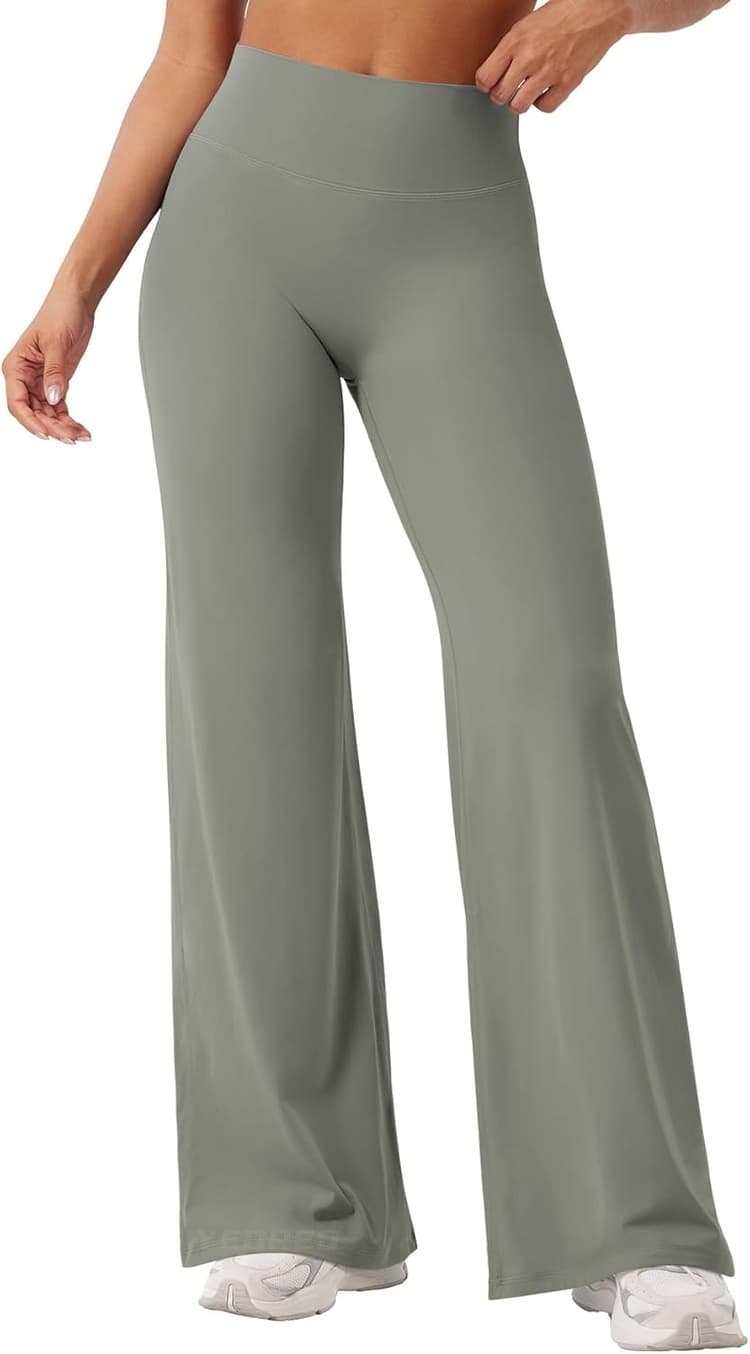 YEOREO Workout Leggings Womens No Front Seam Straight Leggings 29"/ 31.5"/ 33"/ 35" High Waist Buttery Eddiy Gym Yoga Pants