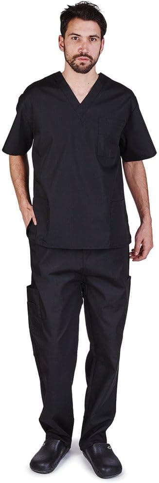 Natural Uniforms Comfortable Fit Men's Workwear Uniform 8 Pocket Top and Pant Set