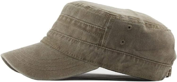 Classique Premium Casquette Armée Style Militaire homme Bas Profil Été 100% Coton Réglable Fiddler Chapeau Baseball Rétro