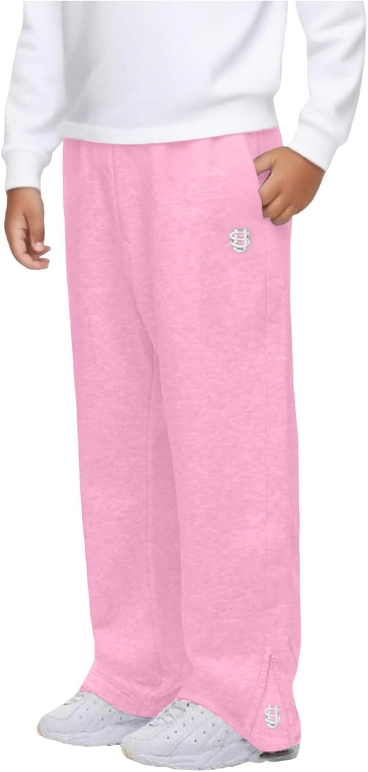 Pantalon de Jogging pour Garçon en Coton Baggy Y2K et Enfants - Pantalon de Survêtement Large Taille Élastique Pantalons Loisirs Pantalons Sport Adolescent