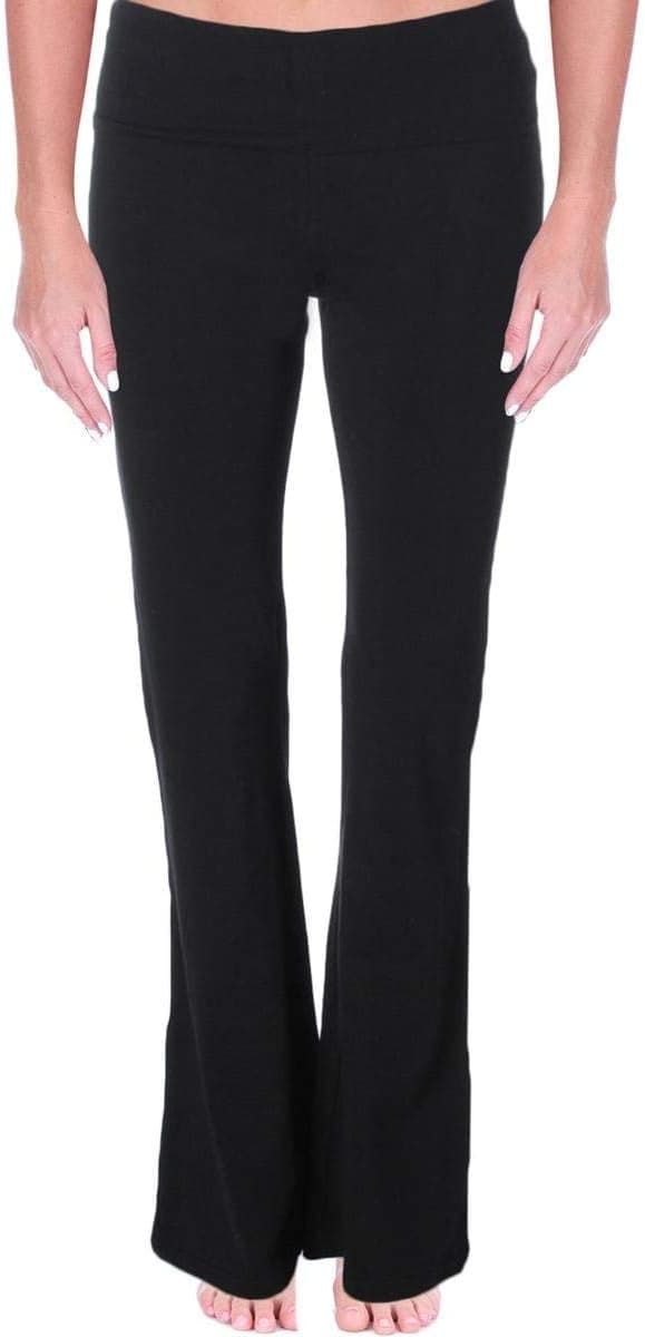 MOPAS Women's Soft Comfy Cotton Spandex Yoga Sweat Lounge Gym Sports Athletic Pants