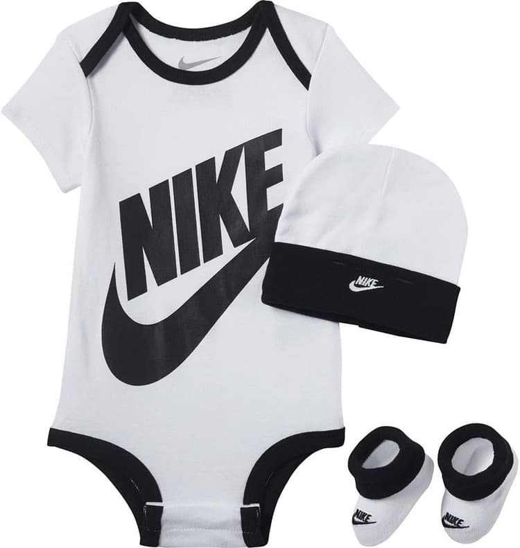 NIKE Ensemble 3 pièces avec bonnet, body et chaussons pour bébé