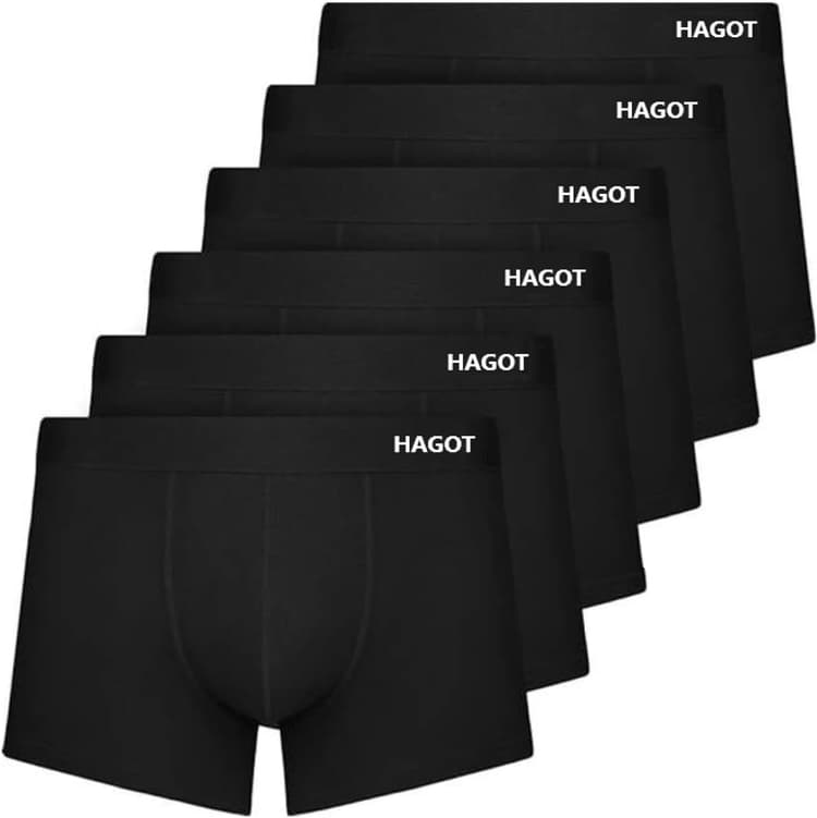 Boxers Homme, Boxers pour Hommes avec Ceinture Élastiqu, Confortable Boxer Homme sous-Vêtement Respirants et Doux