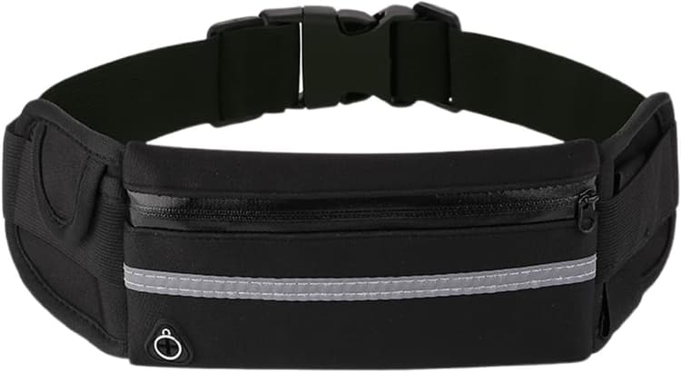 Pochette Ceinture de Voyage Sécurisée, Ceinture D'argent Dissimulée pour sport, Voyage, pour téléphone Portable, espèces