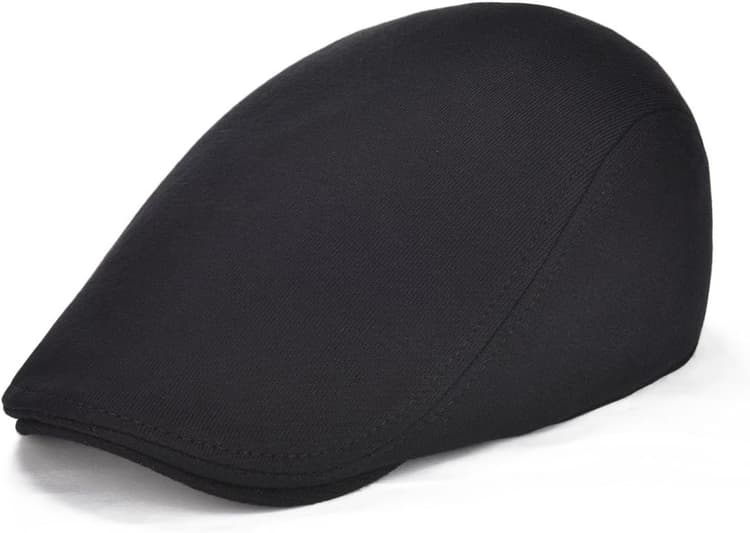 VOBOOM Men's Cotton Flat Ivy Gatsby Newsboy Driving Hat Cap