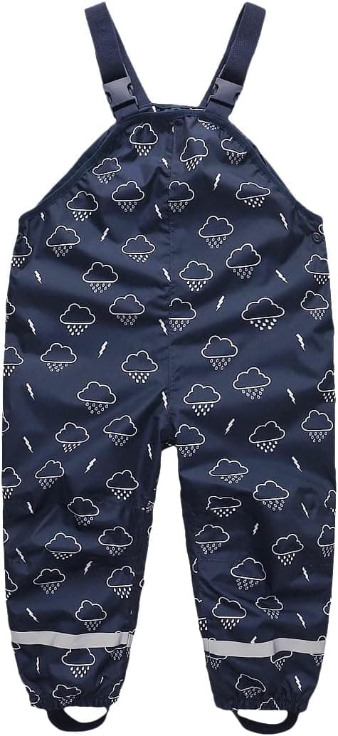 Garçons Filles Pantalon De Pluie Enfants Imperméable sur Pantalon Tout-Petit Pantalon De Pluie Enfants Vêtements De Pluie 12 Mois-8 Ans