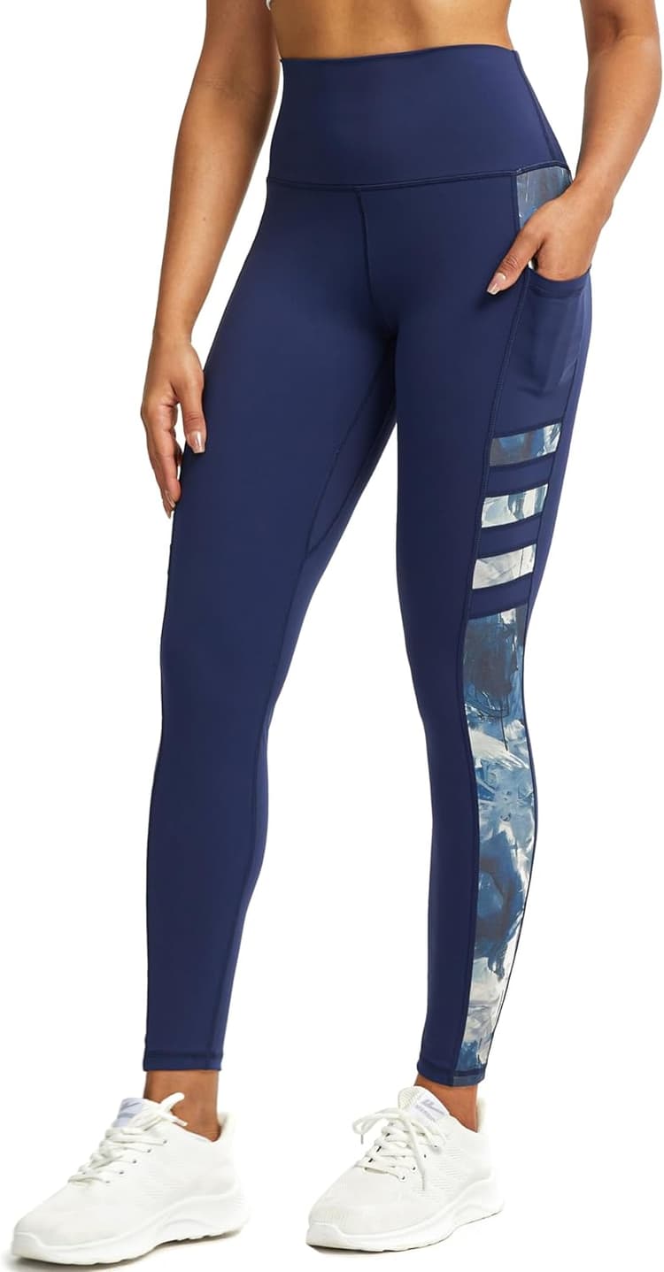 Legging de sport pour femme avec poches, opaque, pantalon de sport long, pantalon de yoga, pantalon de fitness, pantalon de course