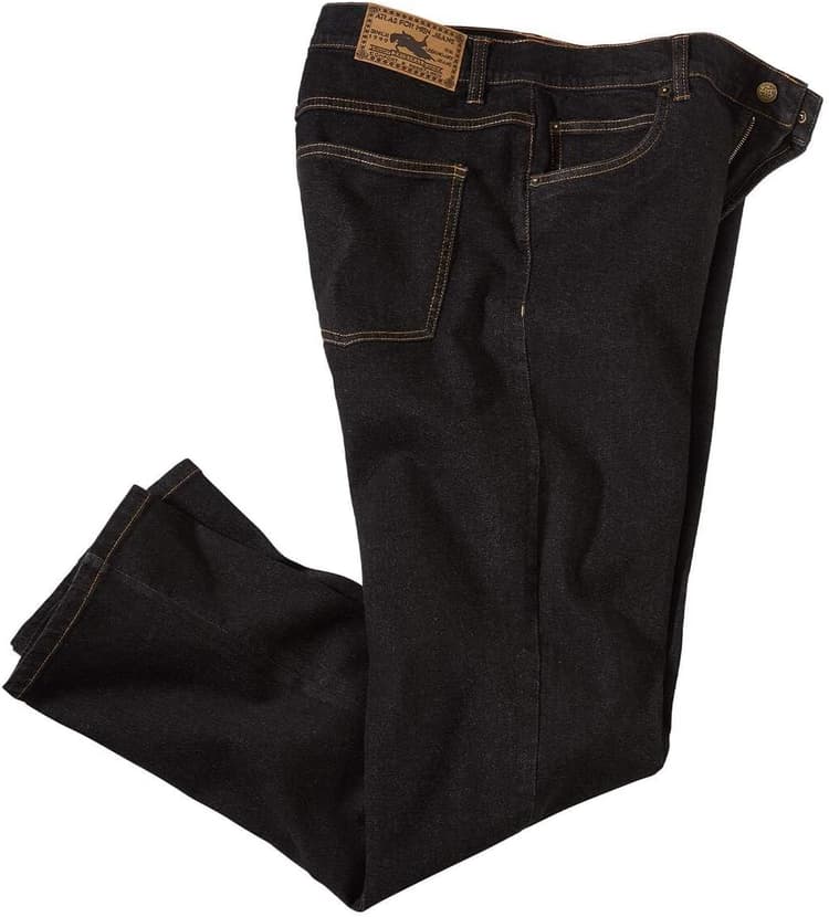 ATLAS FOR MEN - Jean Homme Regular - Jeans Stretch - Coupe Droite - Pantalon Homme - Disponible en Grandes Tailles