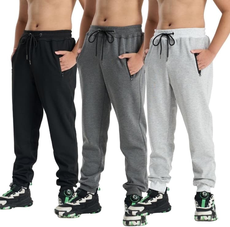 Pantalon de jogging pour garçon, coupe-vent et imperméable, pantalon de loisirs confortable, pantalon d'extérieur chaud pour l'automne pour enfants