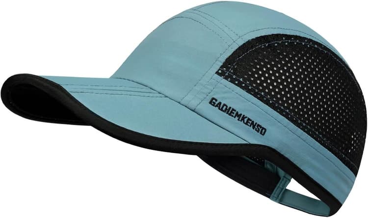 GADIEMKENSD Folding Outdoor Hat UPF 50+ Sun Protection Mesh Sport Hat