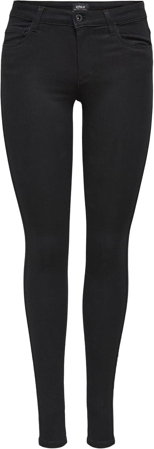 ONLY Pantalon en Simili-Cuir ONLROYAL Skinny Fit Pantalon en Simili-Cuir