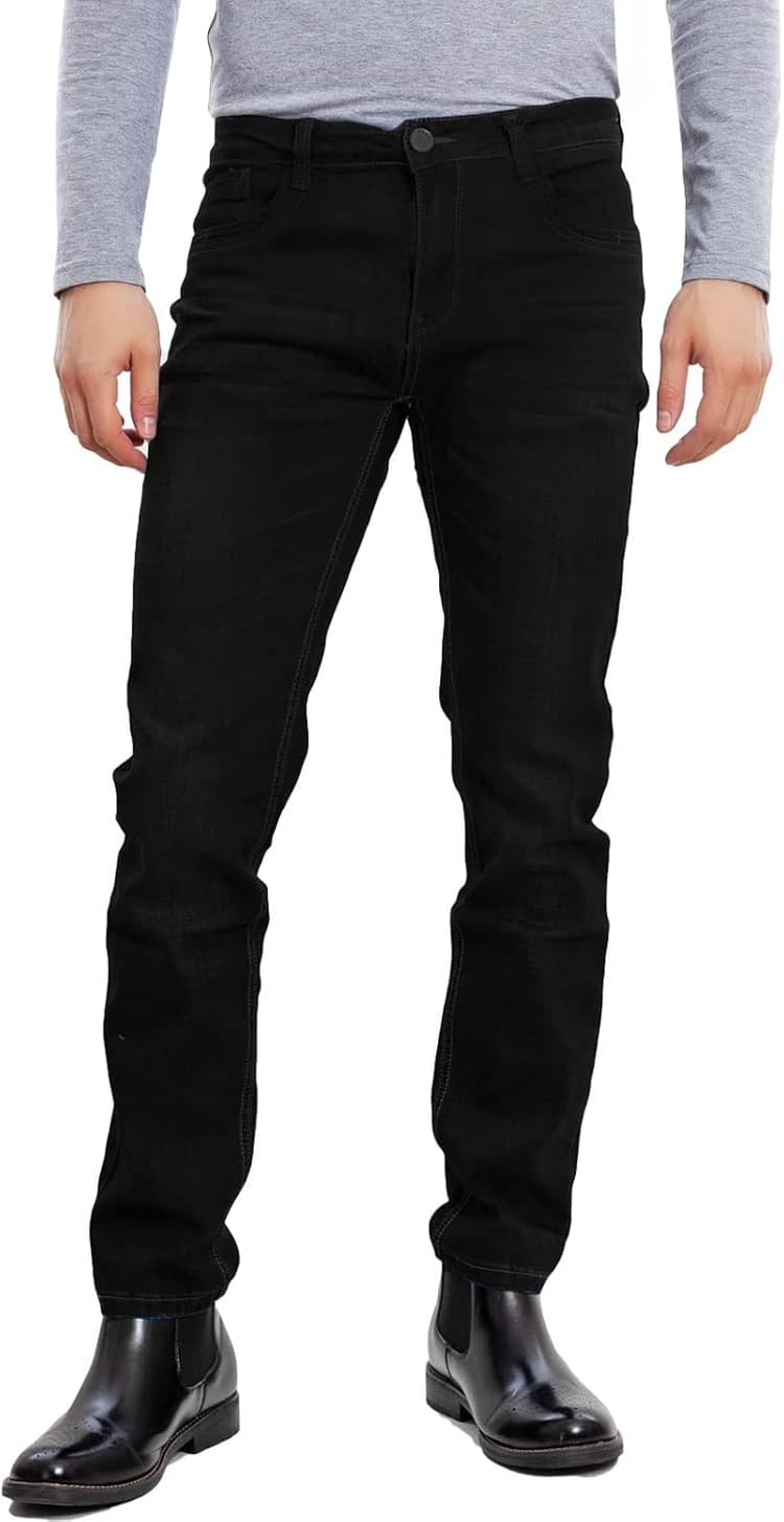Toocool - Hommes Jean Coupe Classique, Pantalons en Coton, Jeans Taille Moyenne, Jean Homme Regular LE-2487