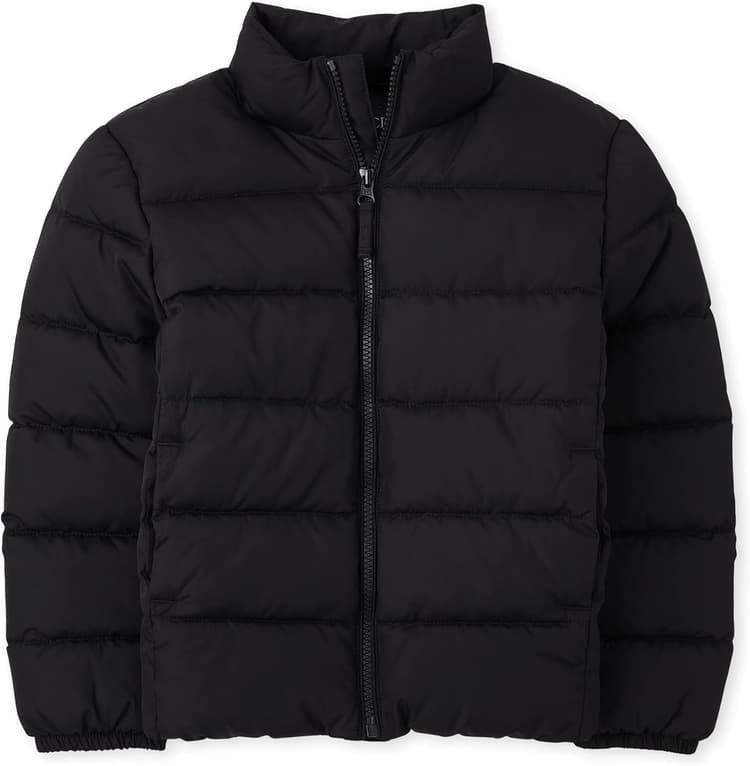 The Children's Place boys Medium Weight Puffer Jacket, Wind, Water-resistant