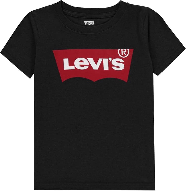 Levi'S Kids Batwing Tee Garçon Noir 14 Ans