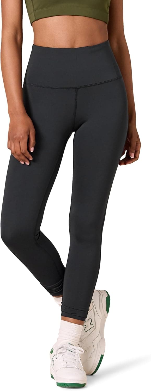Amazon Essentials Legging de sport long à taille haute modelant (existe en grandes tailles) Femme