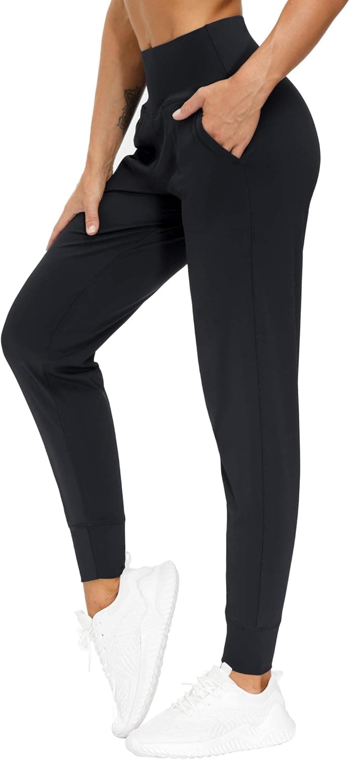The Gym People Pantalon de Jogging léger pour Femme, Legging athlétique fuselé pour l'entraînement, Le Yoga, la Course à Pied