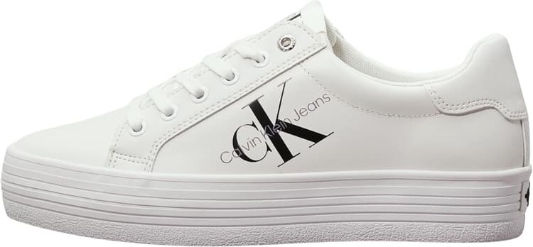 Calvin Klein Baskets Vulcanisées Femme Flatform Laceup Low Compensées