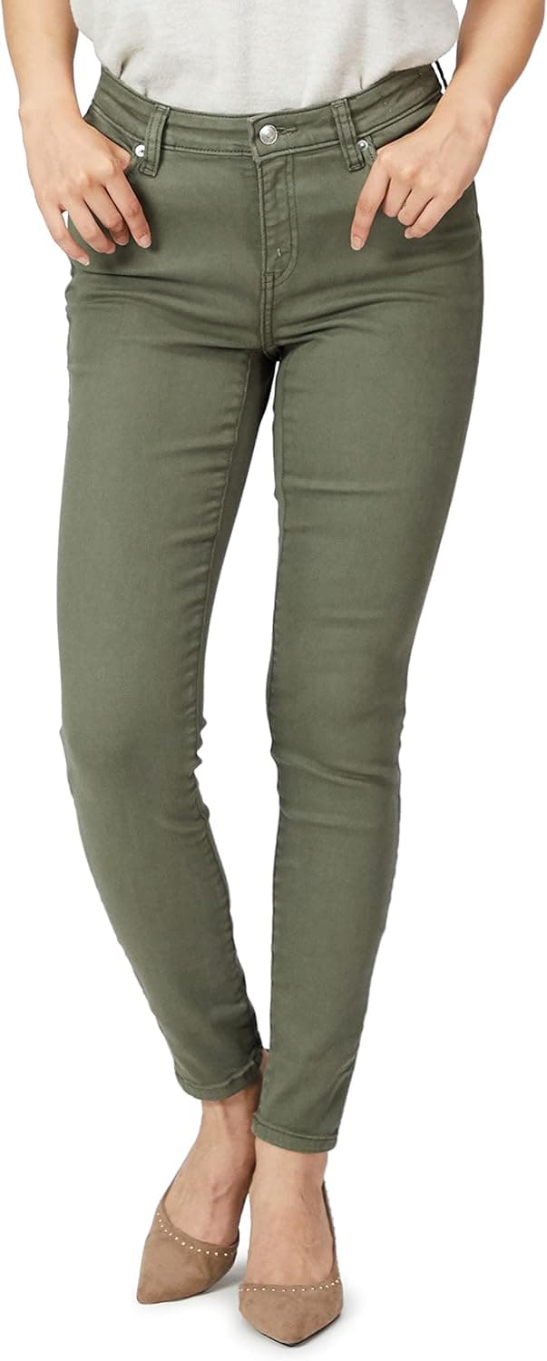 Amazon Essentials Women's Mid-Rise Stretchy Skinny Jeans