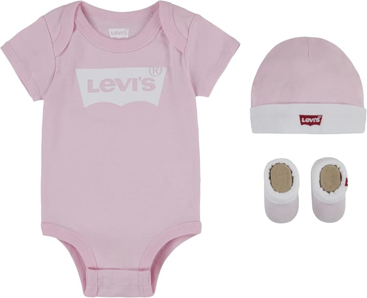 Levi's Kids Lhn Body Chapeau et chaussons pour bébé