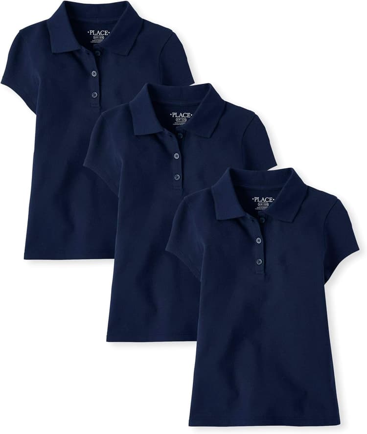 The Children’s Place Multipack Short Sleeve Pique Polo