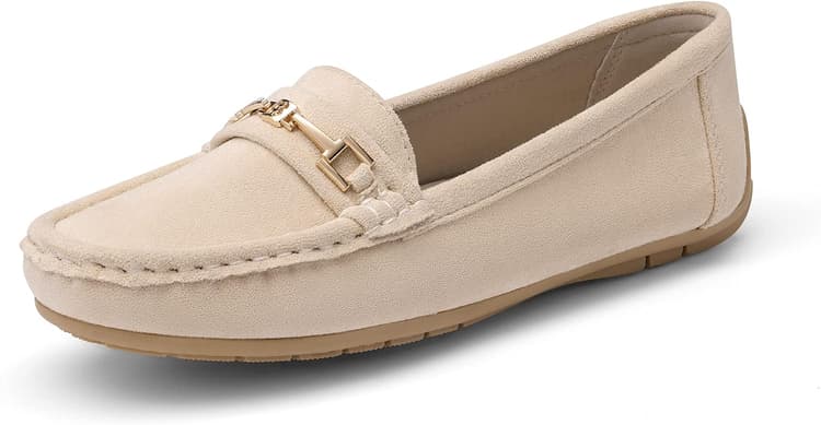 DREAM PAIRS Femmes Mocassins Loafers Confortables à Enfiler Chaussures Plates pour Marche Conduite