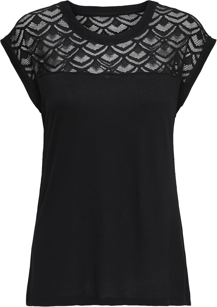 ONLY Onlnicole Life S/S Mix Top JRS Noos Onlnicole Life S/S Mix Top JRS Noos Femme (Lot de 1)