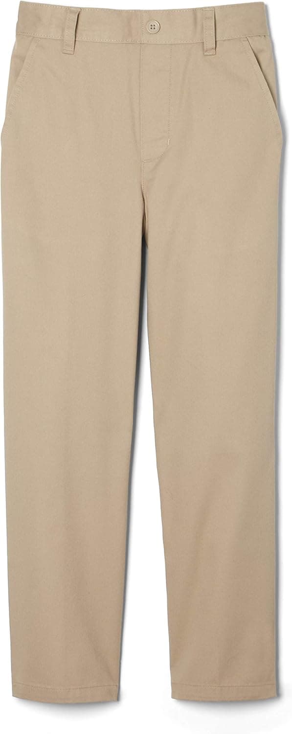 French Toast Boys Pull-On Relaxed Fit School Uniform Pant (Standard & Husky)