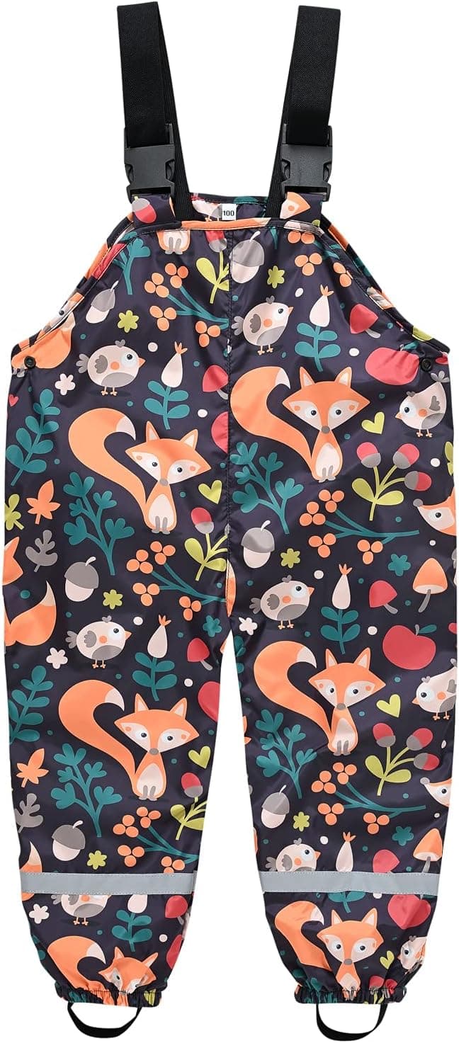 Garçons Filles Pantalon De Pluie Enfants Imperméable sur Pantalon Tout-Petit Pantalon De Pluie Enfants Vêtements De Pluie 12 Mois-8 Ans