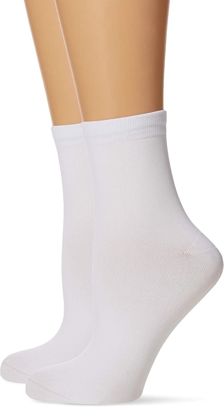 Dim Socquettes Femme Skin Extra Douce Effet Seconde Peau x2