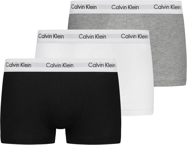 Calvin Klein Boxers Taille Basse Lot de 3 Homme sous-Vêtement