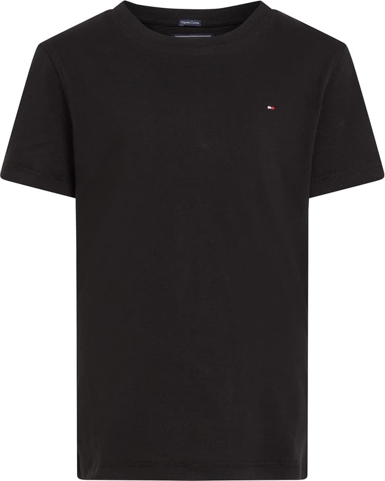 Tommy Hilfiger T-Shirt Manches Courtes Garçon Col Ras-du-Cou