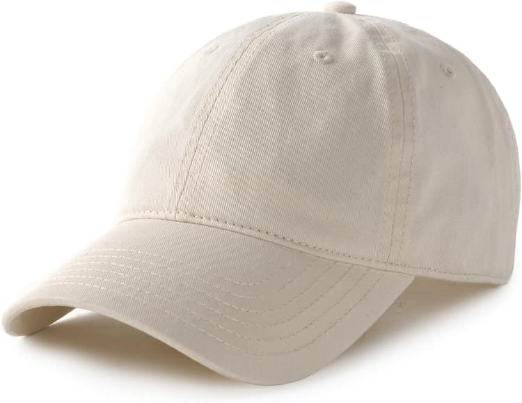 FURTALK Unisex Vintage Washed Unstructured Baseball Cap Washed Cotton Adjustable Dad Hat