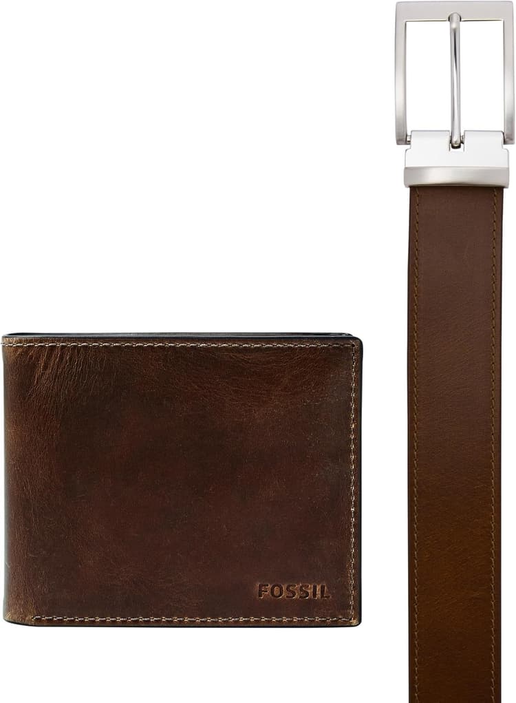 Fossil Men's Derrick Bifold Flip ID Wallet