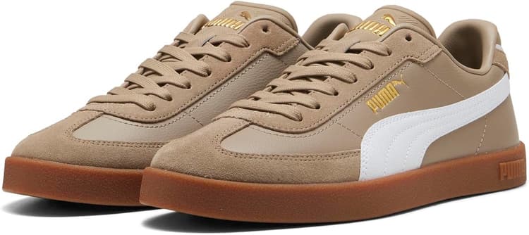 PUMA Baskets Blanches/Beiges Homme Club II Era