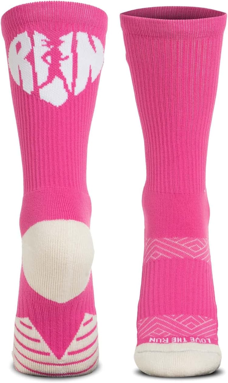 Gone For a Run Inspirational Athletic Running Socks | Mid-Calf | Multiple Designs