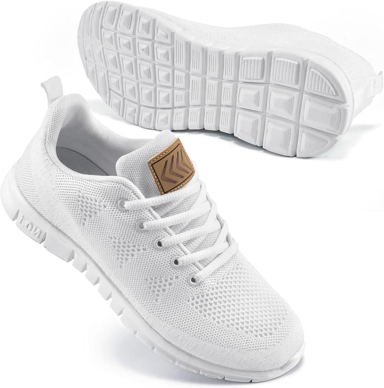 FUDYNMALC Womens Sneakers Tennis Shoes: Fashion Lightweight Non Slip Footwear for Walking Casual Travel