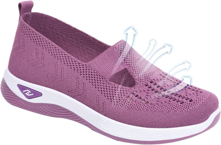 Chaussures orthopédiques pour Femme | Chaussures sans Lacets Mains Libres | Randonnée en Plein air pour Femme