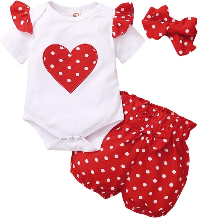 Vêtements Bébé Fille Manches Courtes D'été Barboteuse + Pantalon + Bandeau Costume Bebe Fashional Tenues Ensemble Belle Vetement 0-18 Mois