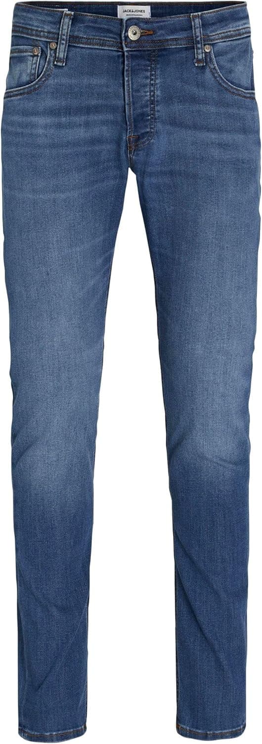 JACK & JONES JJIGLENN Homme Jean Bleu Clair Slim Fit