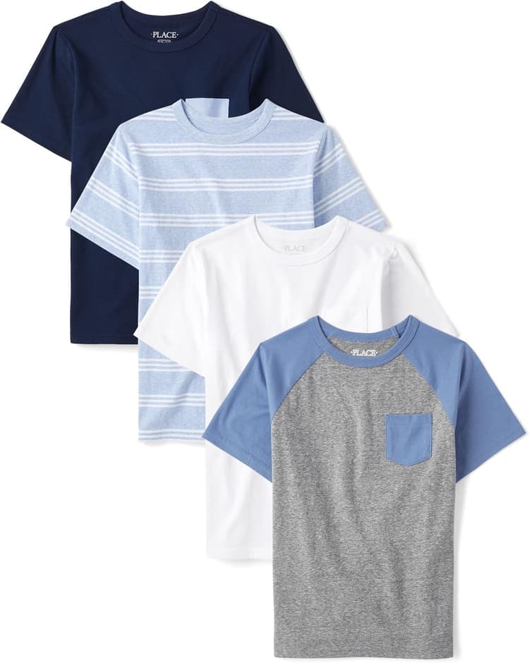 The Children's Place Boys' Short Sleeve Knit T-Shirt