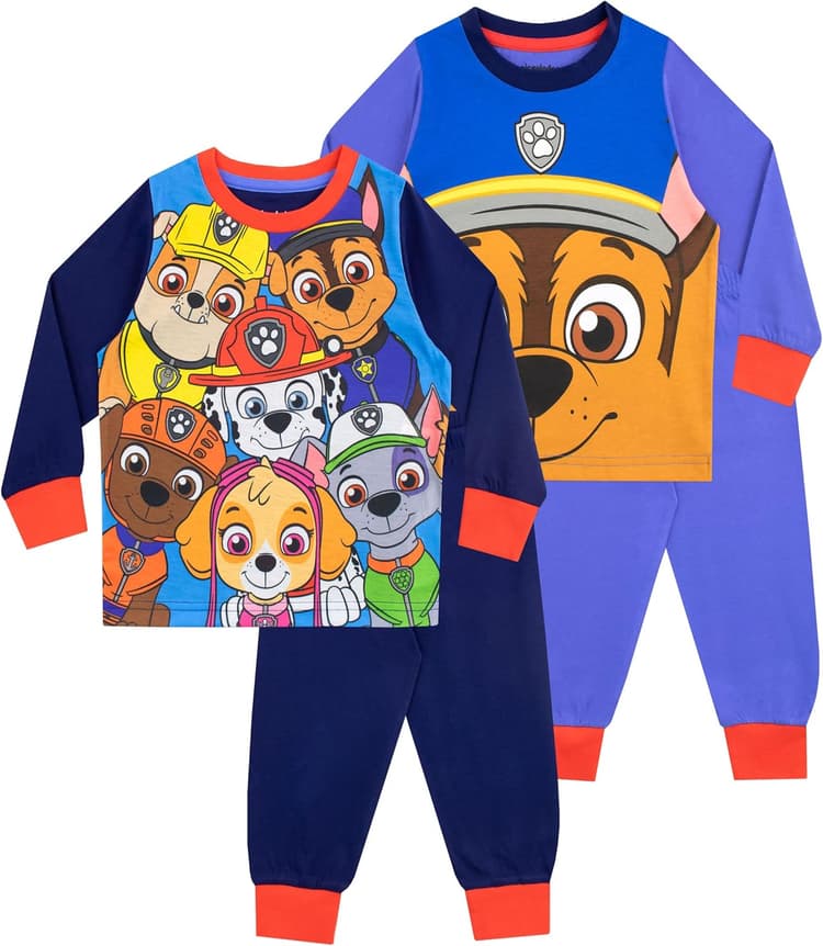 Paw Patrol Pack de 2 Pyjamas Garçon