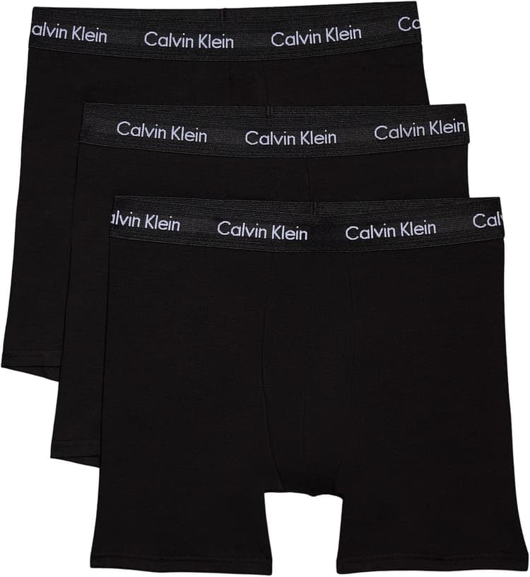 Calvin Klein Boxers Longs Lot de 3 Homme Boxer Brief Stretch