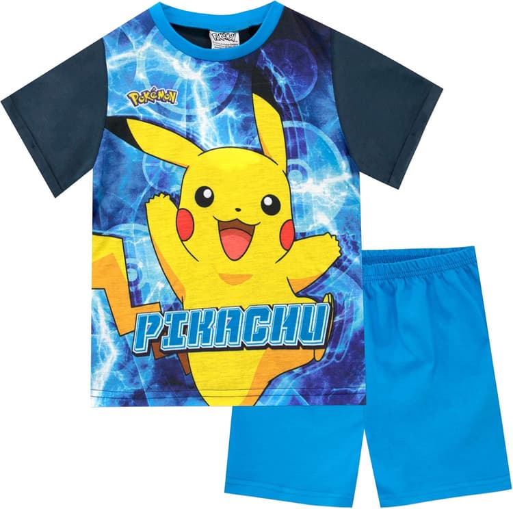Pokémon Pyjama Enfant Garcon | Pikachu Pyjama Short