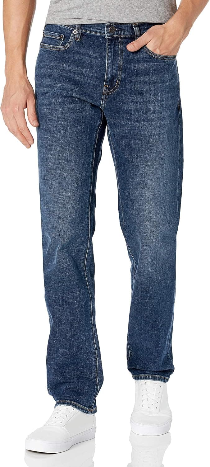 Amazon Essentials Mens Straight-Fit Stretch Jean
