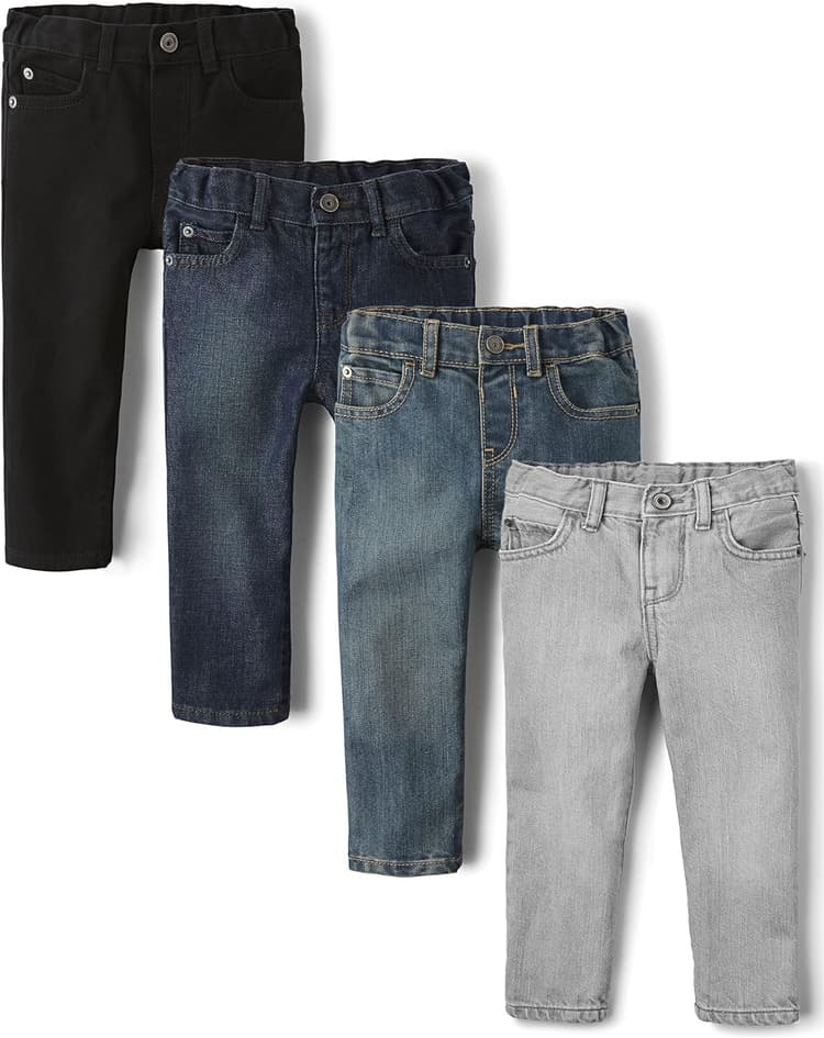 The Children's Place Baby Boys' and Toddler Skinny Jeans