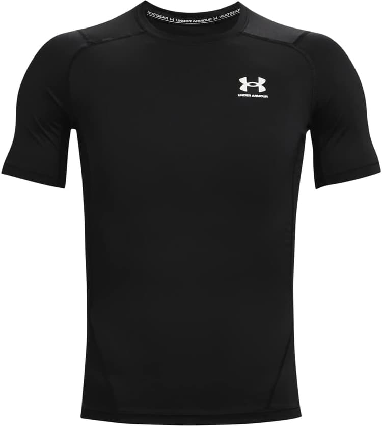 Under Armour Homme T-Shirt À Manches Courtes Heatgear, Carbon Heather/Black