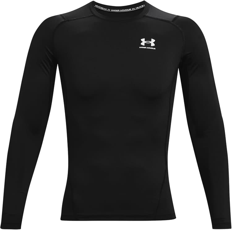 Under Armour UA HG Armour Comp Ls T-Shirt à Manches Longues Anti-Odeur, Vêtement de Sport pour Homme Homme (Lot de 1)